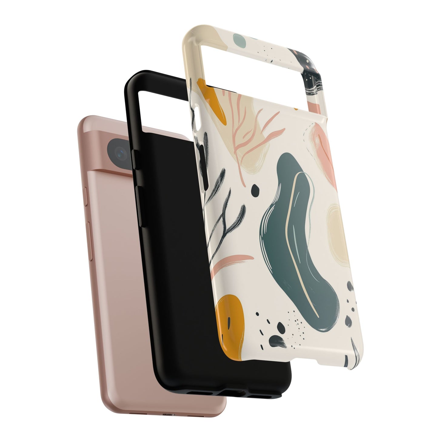 Phone Case with Abstract Art design - iPhone, Samsung, and Google case