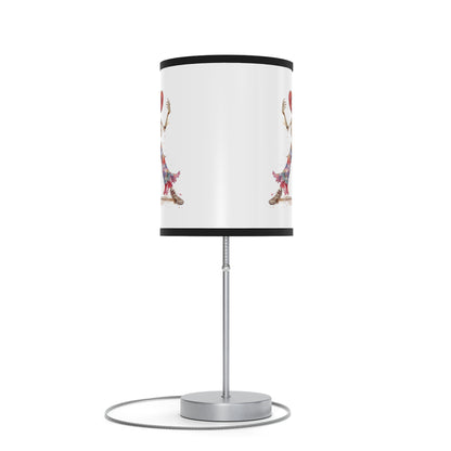 Lamp on a Stand, US|CA plug - Watercolor Skeleton Lamp - Table Lamps