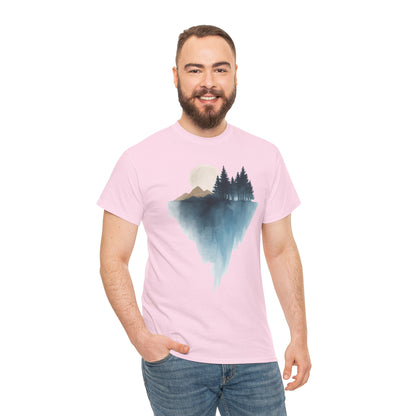 Scenic Nature Unisex Cotton Tee - Adventure Awaits