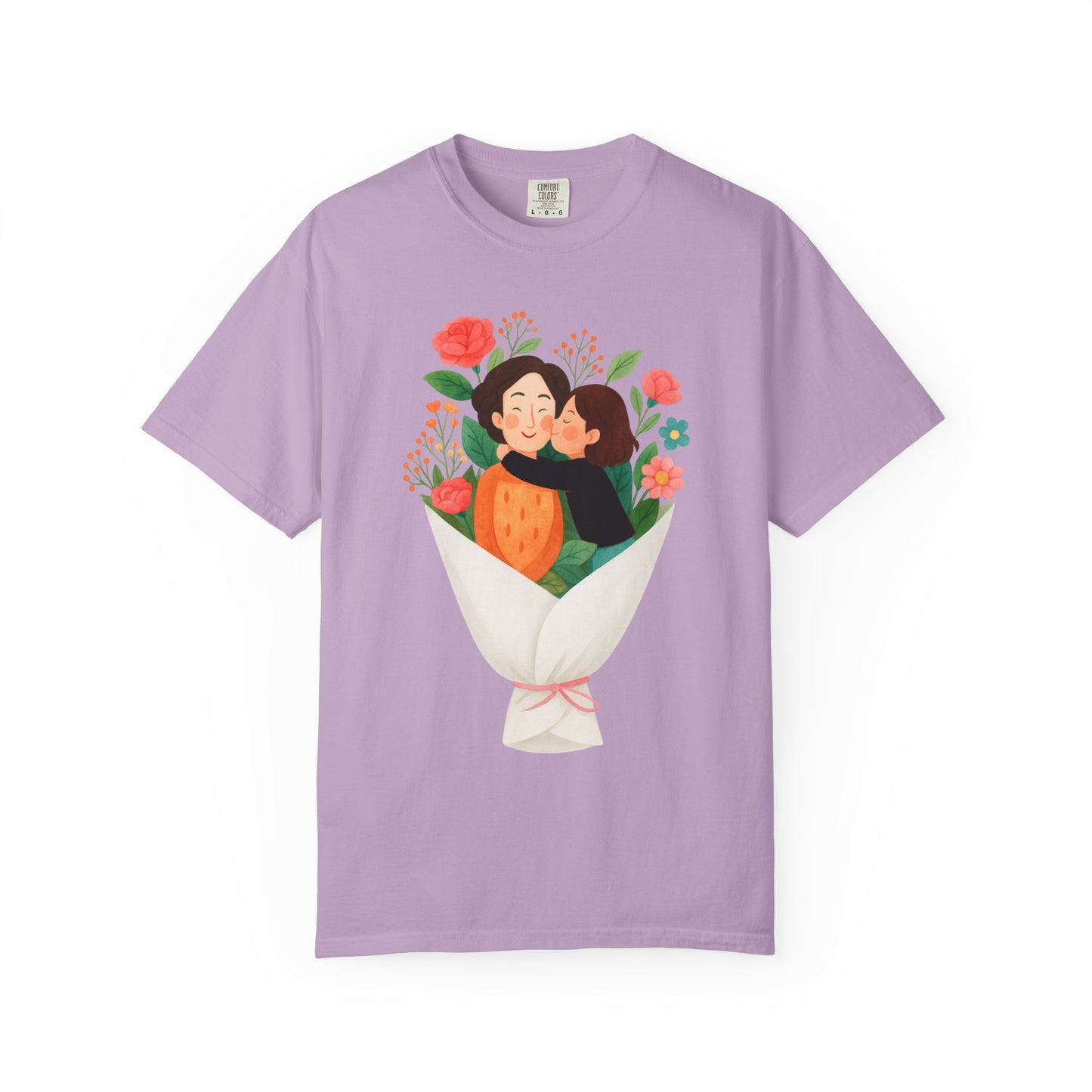 Floral Design T-Shirt - Perfect for Gift Giving and Everyday Wear - Mother's Day Gift - Birthday Gift