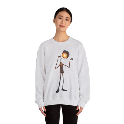 Victory Lamp Crewneck Sweatshirt - Unisex Heavy Blend™ Crewneck Sweatshirt