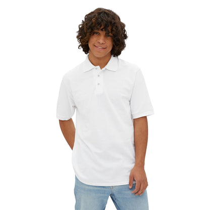 Stylish Graphic Polo Shirt, Casual Wear, Unique Gift for Men, Summer Fashion, Father's Day Shirt