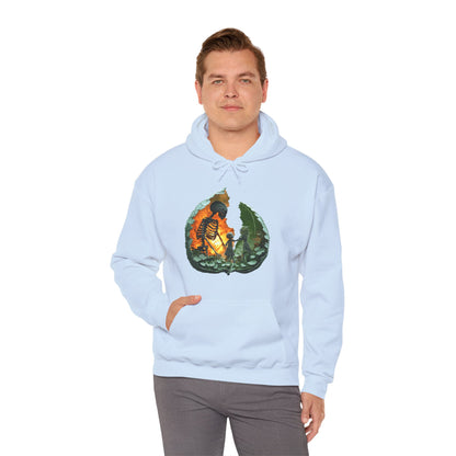 Unisex Heavy Blend™ Hooded Sweatshirt - Skeleton Design Hoodie