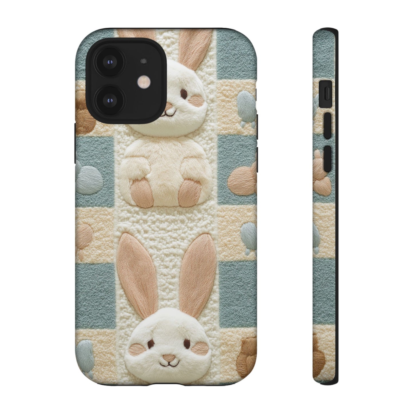 Adorable Rabbits Phone Case – Cute & Durable Protection - iPhone, Samsung, and Google case