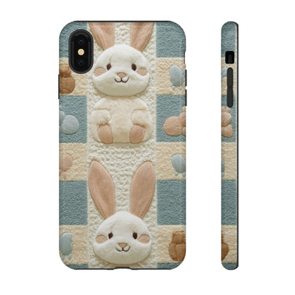 Adorable Rabbits Phone Case – Cute & Durable Protection - iPhone, Samsung, and Google case