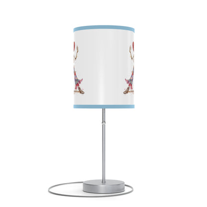 Lamp on a Stand, US|CA plug - Watercolor Skeleton Lamp - Table Lamps