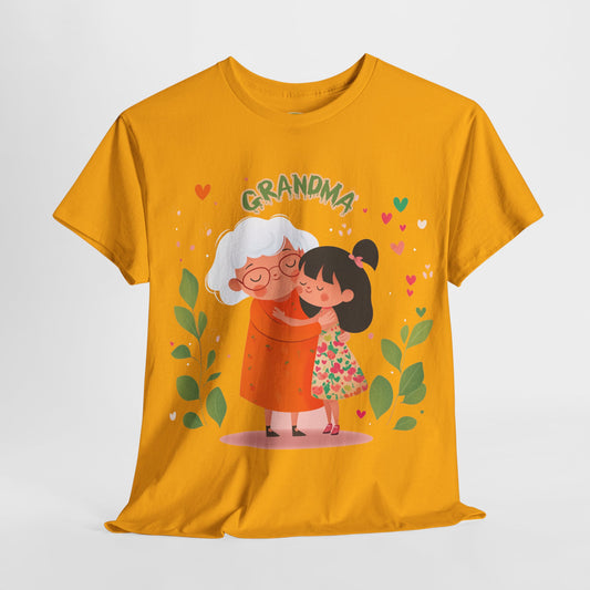 Grandma & Me Love Tee - Heavy Cotton Tee for Family Connections