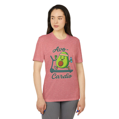 Adidas® Funny Avocado Cardio Workout Tee (Unisex)