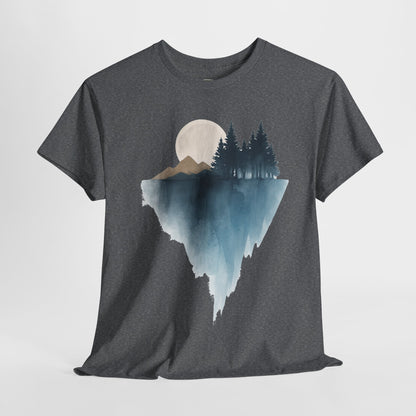 Scenic Nature Unisex Cotton Tee - Adventure Awaits