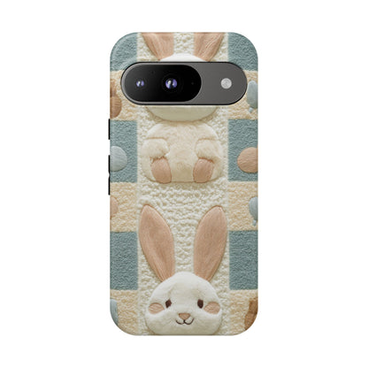 Adorable Rabbits Phone Case – Cute & Durable Protection - iPhone, Samsung, and Google case