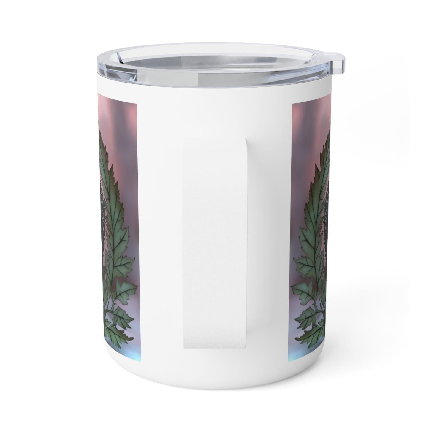Insulated Coffee Mug - 10oz Elf & Skeleton Travel mug