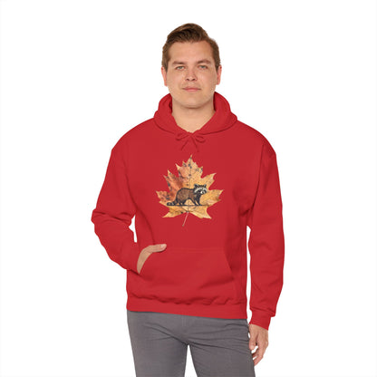 Raccoon Design Hoodie - Unisex Heavy Blend™ Hooded Sweatshirt