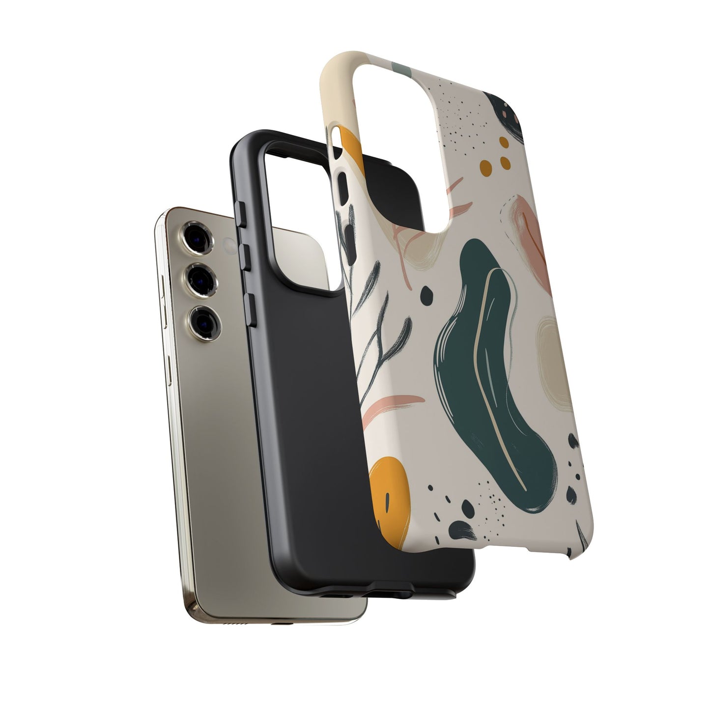Phone Case with Abstract Art design - iPhone, Samsung, and Google case