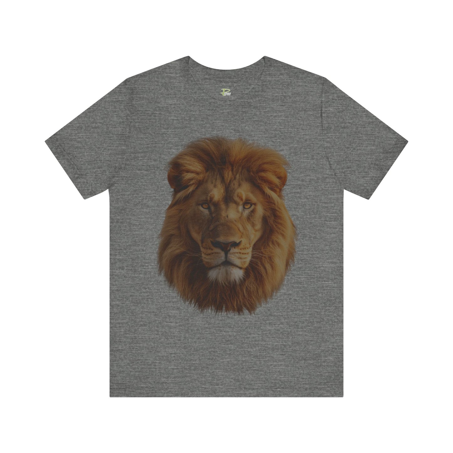 Unisex Lion Portrait Tee - Majestic King of the Jungle T-shirt