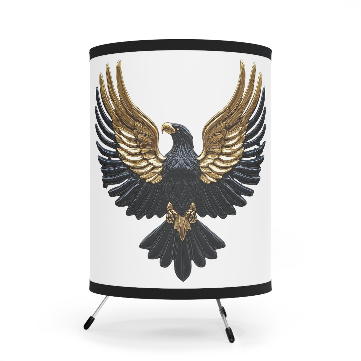 Eagle Tripod Lamp with High-Res Printed Shade, US\CA plug