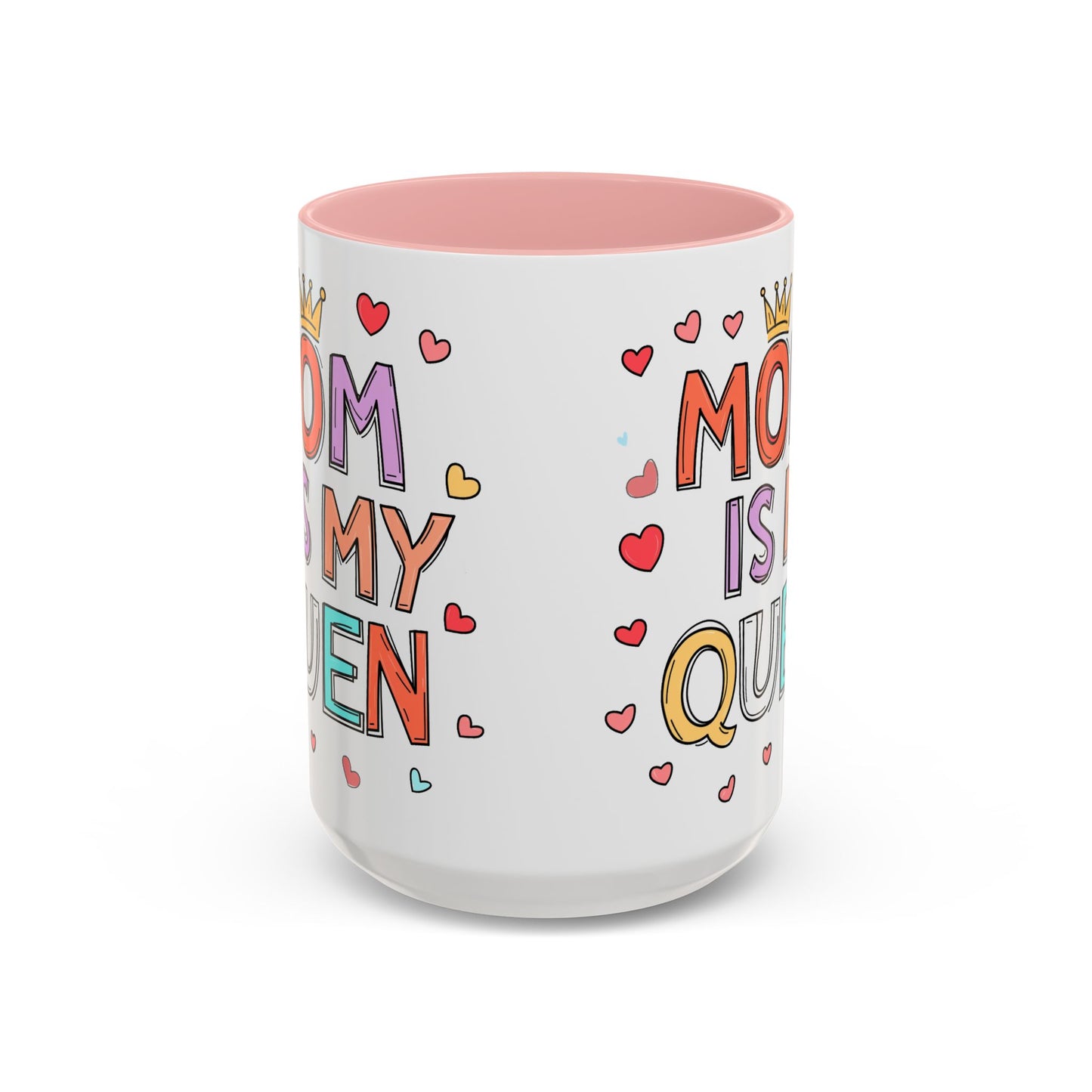 Queen Mom Accent Coffee Mug - Perfect Gift for Mother's Day - Birthday Gift