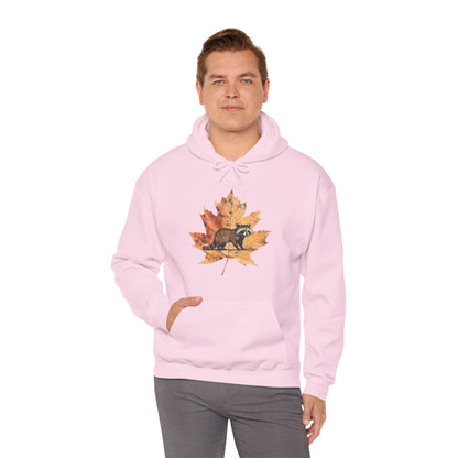 Raccoon Design Hoodie - Unisex Heavy Blend™ Hooded Sweatshirt