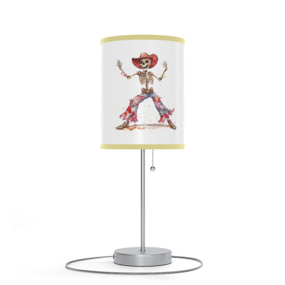 Lamp on a Stand, US|CA plug - Watercolor Skeleton Lamp - Table Lamps