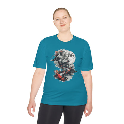 Unisex Wicking Tee Shirts - Beautiful Road Going up to Space T-shirt