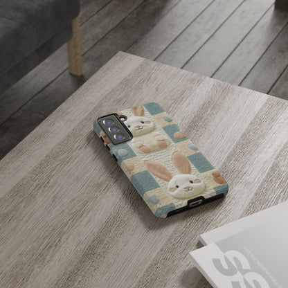 Adorable Rabbits Phone Case – Cute & Durable Protection - iPhone, Samsung, and Google case