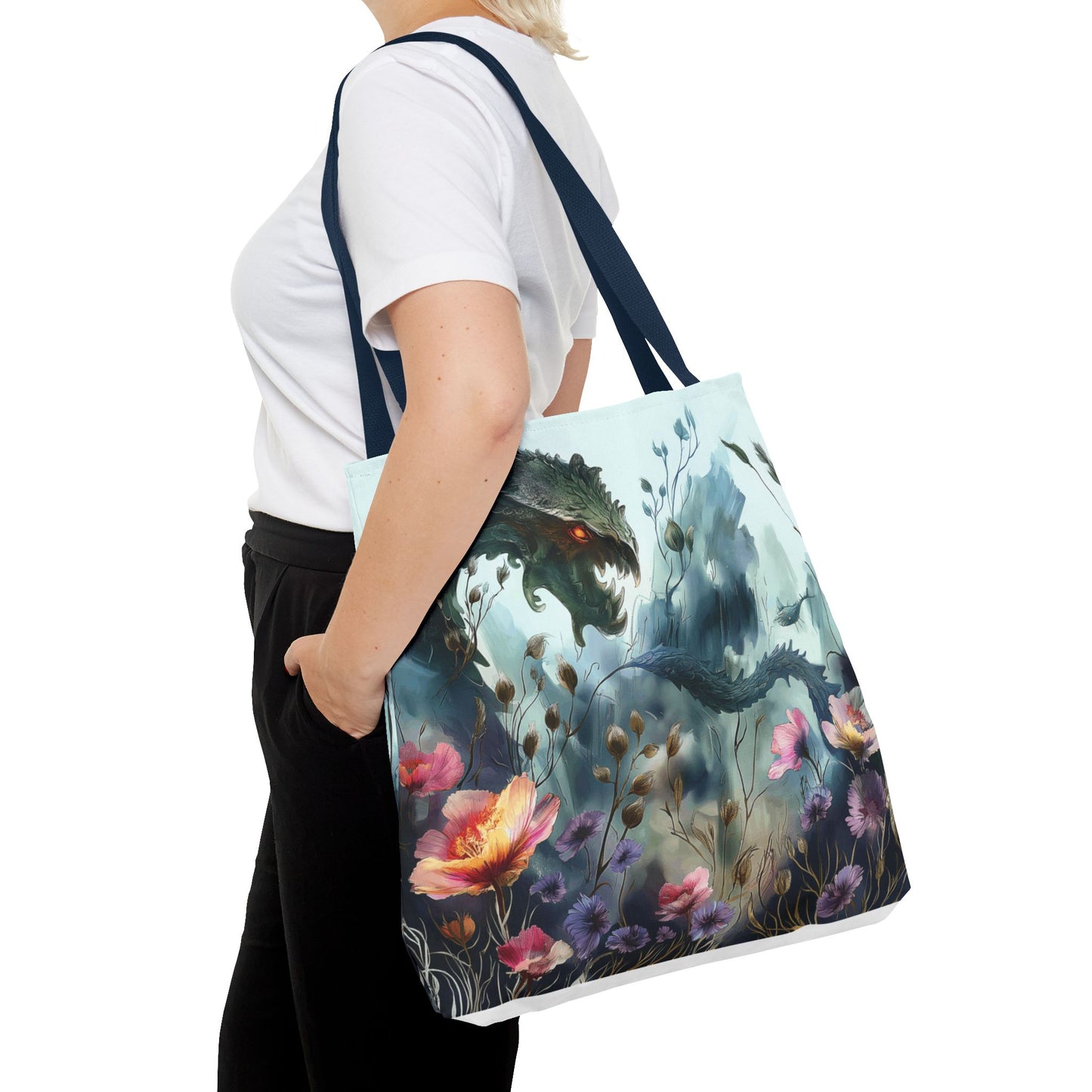 Mythical Dragon Tote Bag - Two side print design