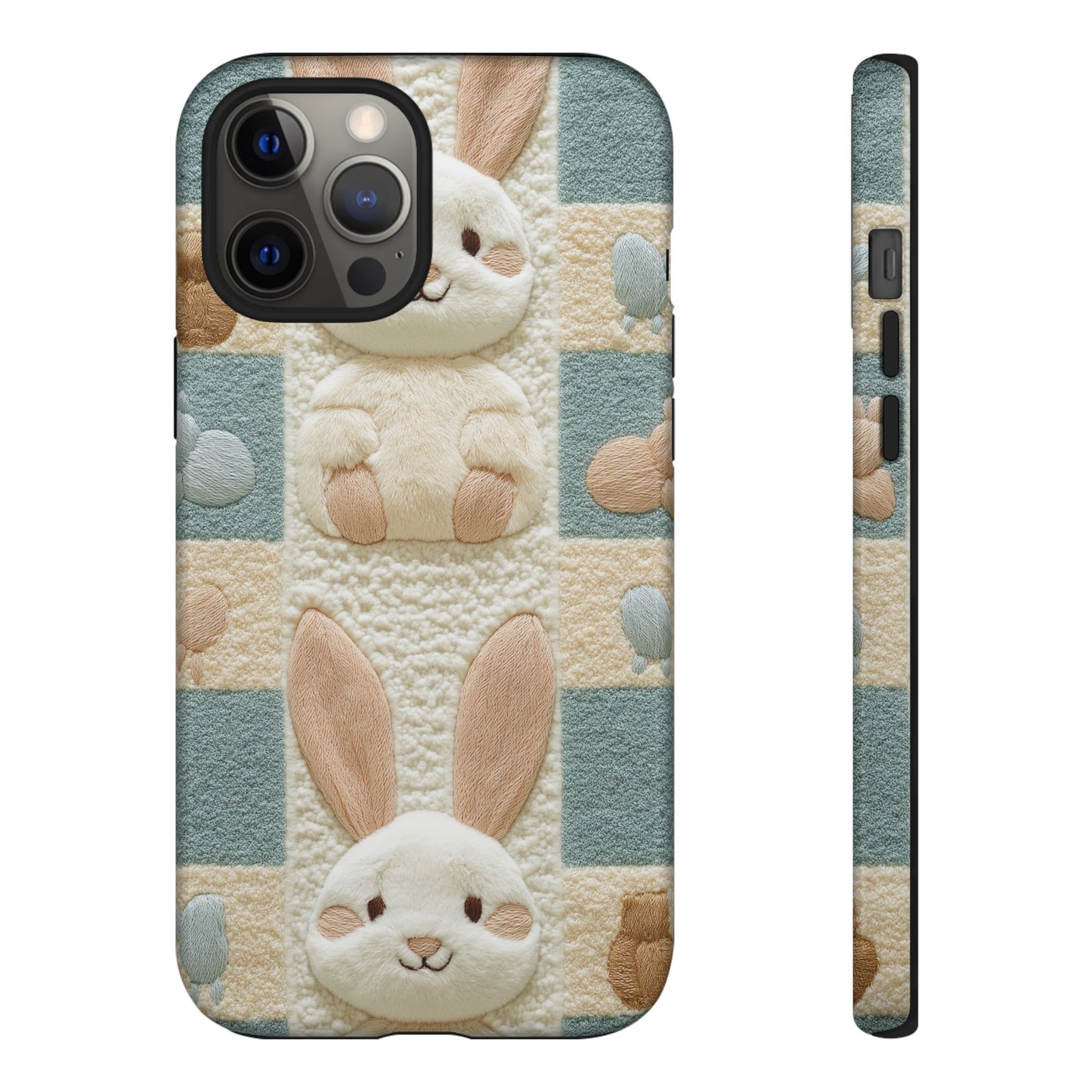 Adorable Rabbits Phone Case – Cute & Durable Protection - iPhone, Samsung, and Google case