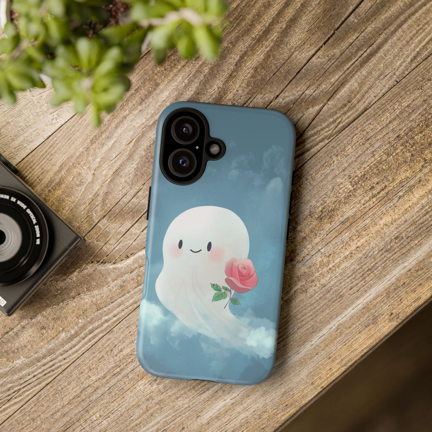 Cute Ghost Phone Case - iPhone, Samsung, and Google case