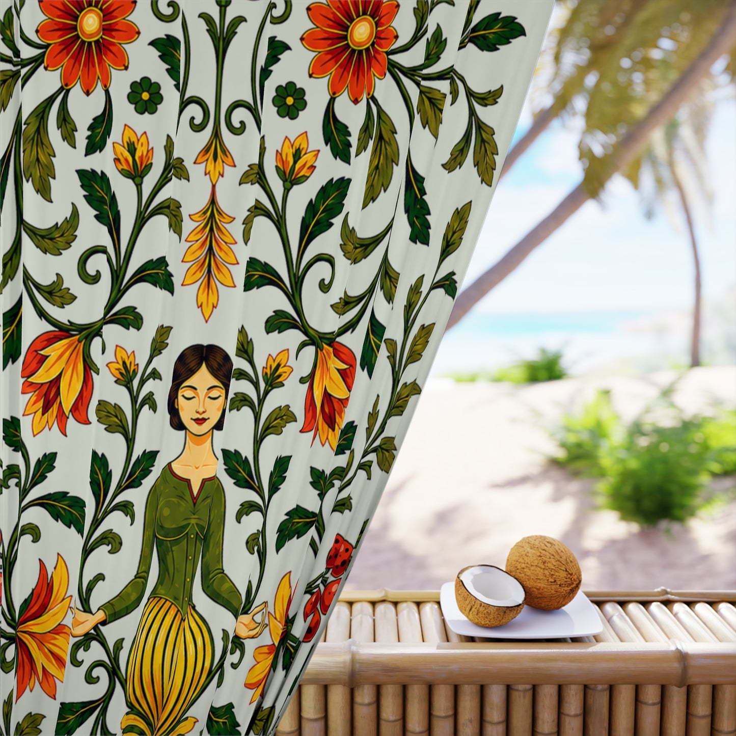 William Morris Blackout Window Curtain