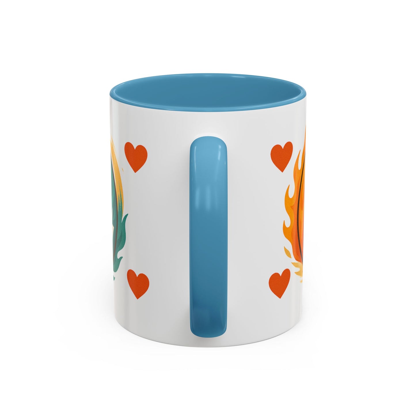 Bold Yin Yang Accent Coffee Mug – 11oz & 15oz – Perfect for Coffee Lovers