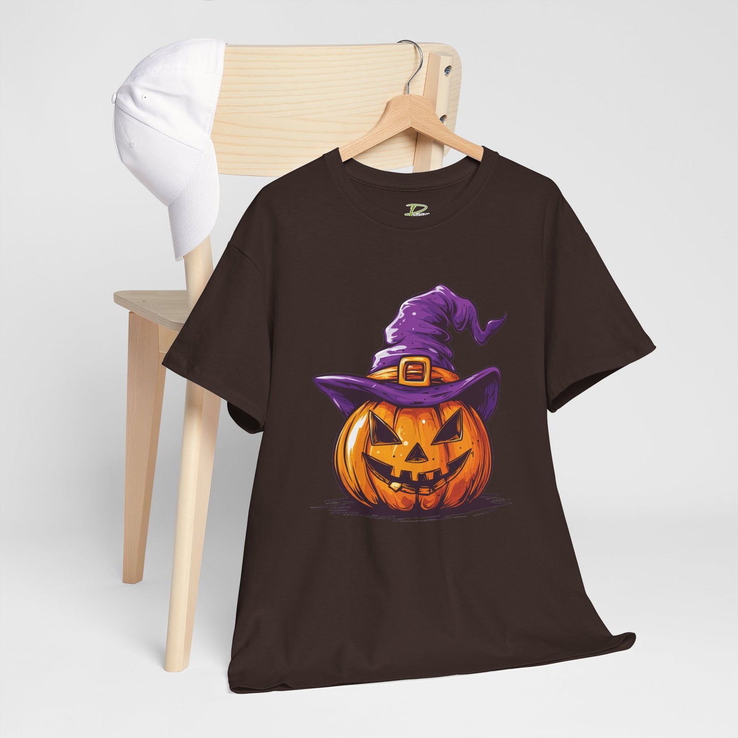 Pumpkin T-shirt - Halloween Tee - Unisex Heavy Cotton Tee - Spooky t-shirt