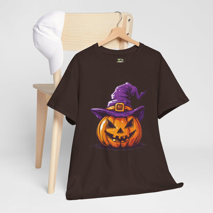 Pumpkin T-shirt - Halloween Tee - Unisex Heavy Cotton Tee - Spooky t-shirt