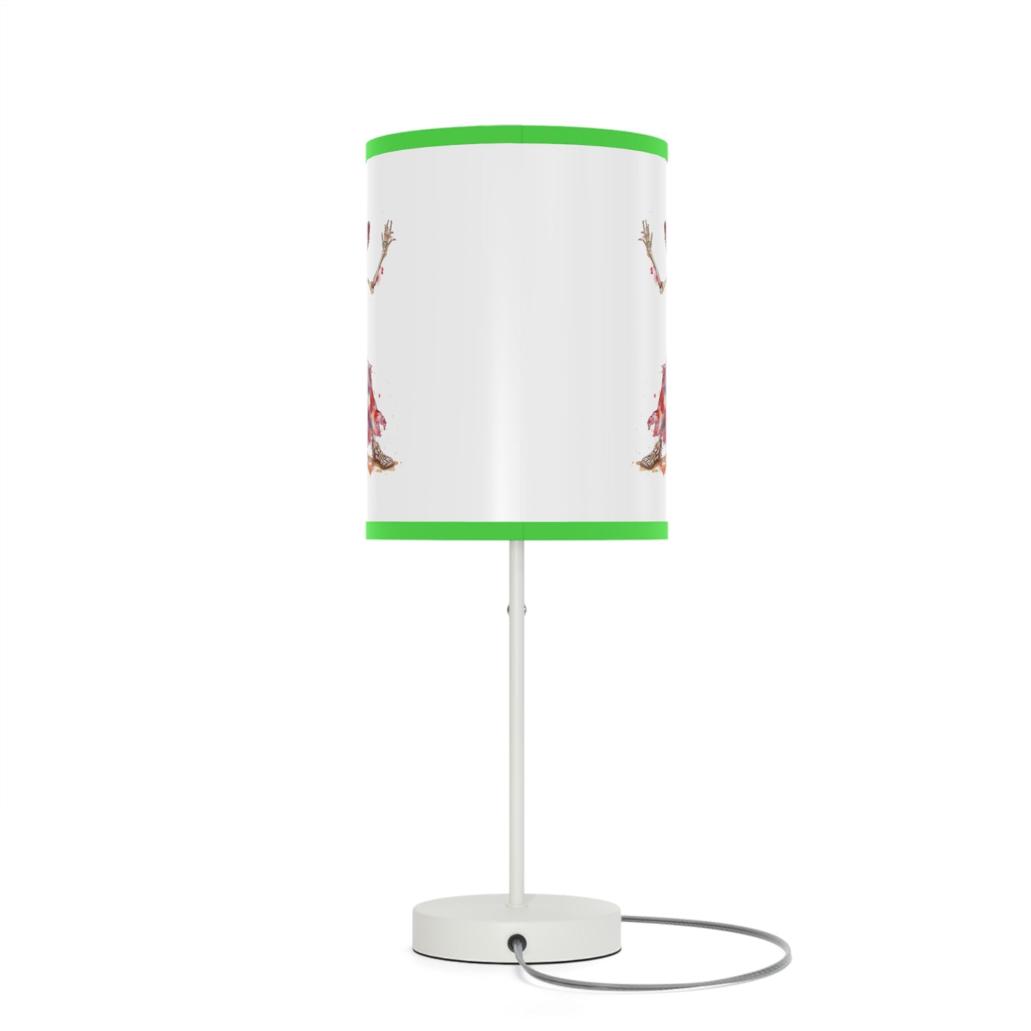 Lamp on a Stand, US|CA plug - Watercolor Skeleton Lamp - Table Lamps