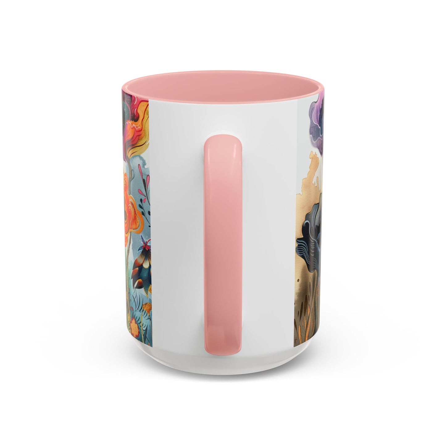 Accent Watercolor Coffee Mug, (11, 15oz)