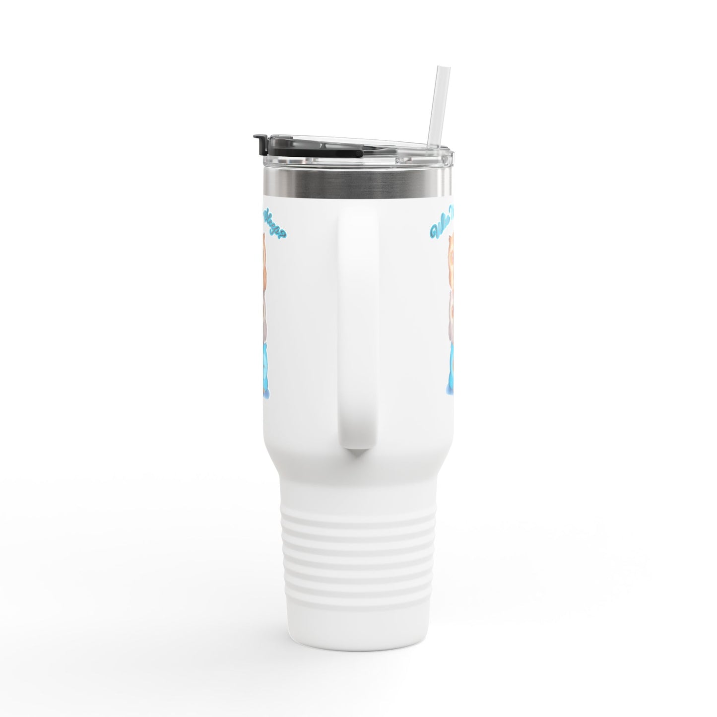 Cute Owl Insulated Travel Mug - 40oz, Perfect for Coffee Lovers