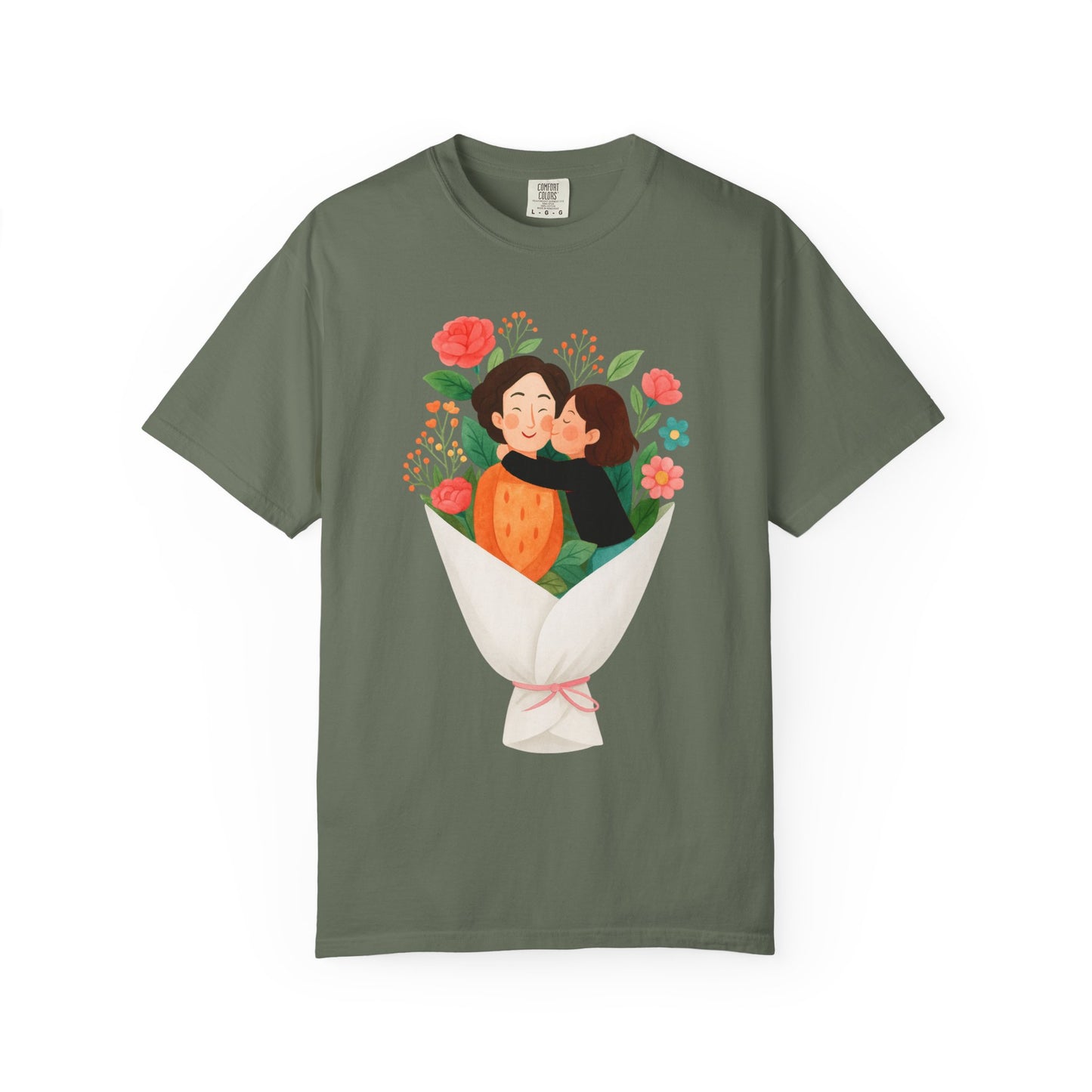 Floral Design T-Shirt - Perfect for Gift Giving and Everyday Wear - Mother's Day Gift - Birthday Gift