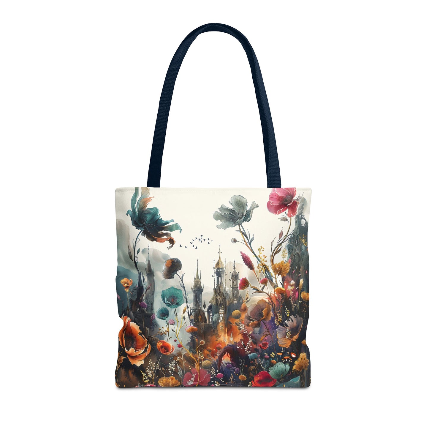 Nature and Castle Tote Bag - Two side print