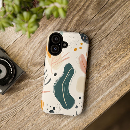 Phone Case with Abstract Art design - iPhone, Samsung, and Google case