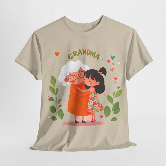 Grandma & Me Love Tee - Heavy Cotton Tee for Family Connections