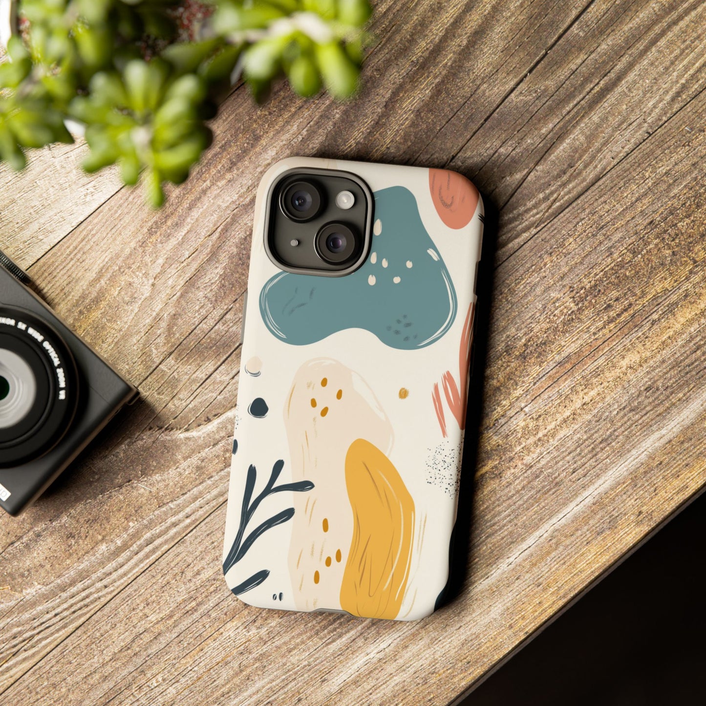 Abstract Shapes Phone Case - iPhone, Samsung, and Google case