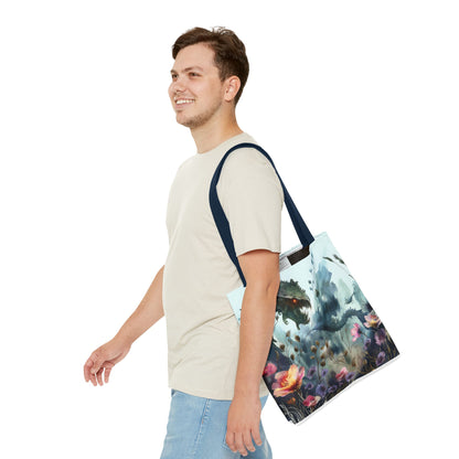 Mythical Dragon Tote Bag - Two side print design