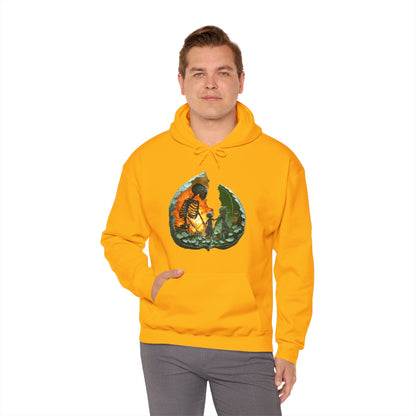 Unisex Heavy Blend™ Hooded Sweatshirt - Skeleton Design Hoodie