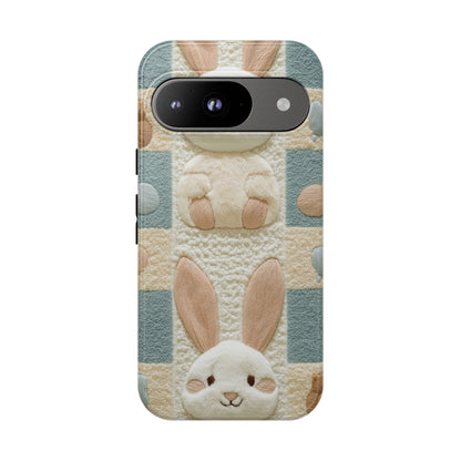 Adorable Rabbits Phone Case – Cute & Durable Protection - iPhone, Samsung, and Google case