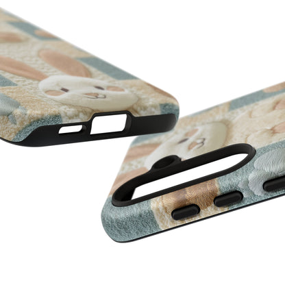 Adorable Rabbits Phone Case – Cute & Durable Protection - iPhone, Samsung, and Google case