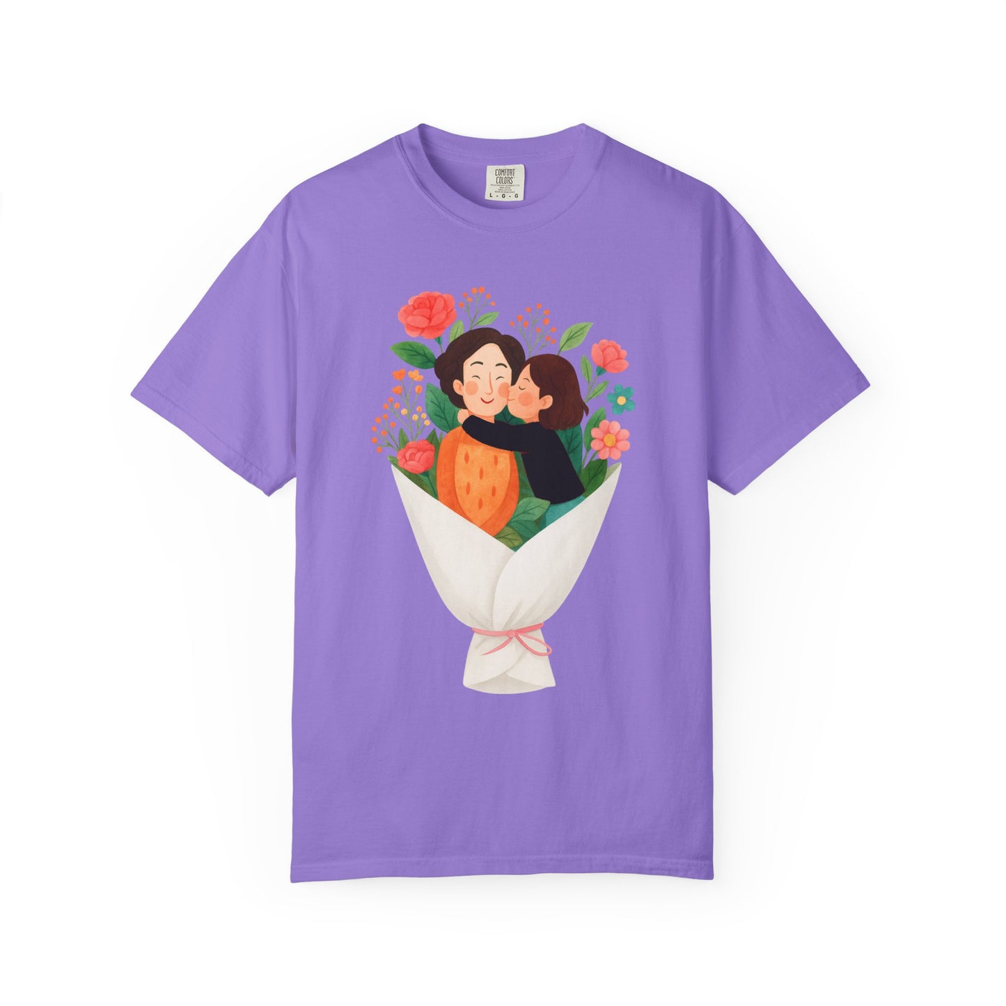 Floral Design T-Shirt - Perfect for Gift Giving and Everyday Wear - Mother's Day Gift - Birthday Gift