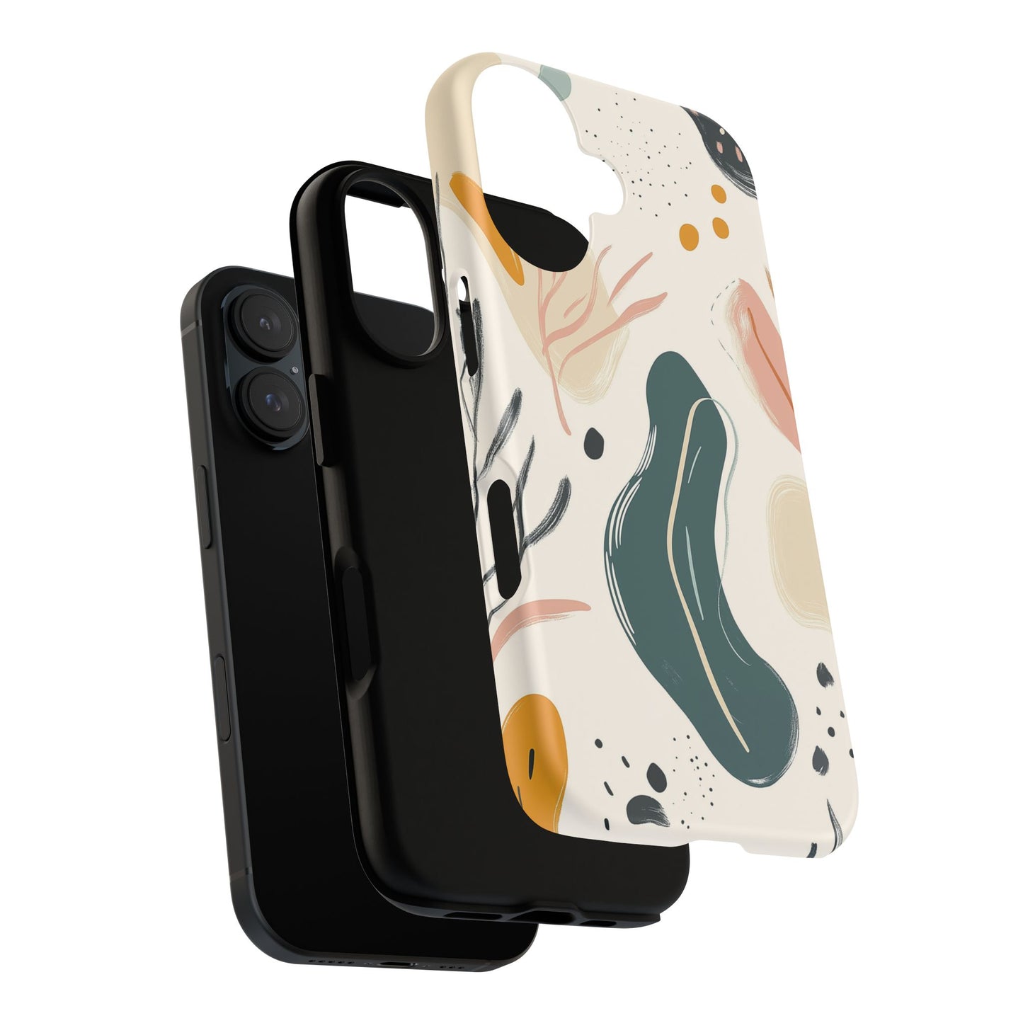 Phone Case with Abstract Art design - iPhone, Samsung, and Google case