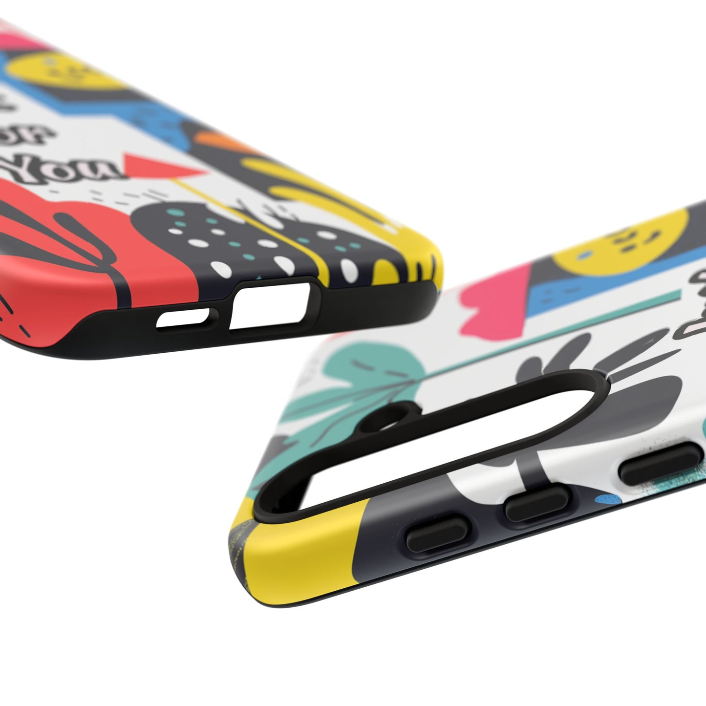 Colorful Phone Case with "Just For You" Design - Fun Gift, Unique Phone Accessory, Vibrant Design, Custom Gift Idea, Personal Touch