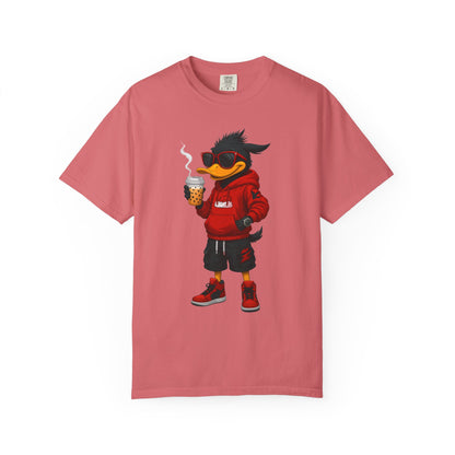 Cool Cartoon Duck Men's T-Shirt, Casual Graphic Tee, Fun Summer Shirt, Gift, Streetwear Style, Perfect for Parties