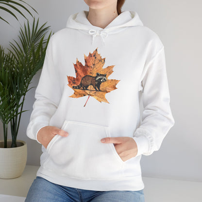 Raccoon Design Hoodie - Unisex Heavy Blend™ Hooded Sweatshirt