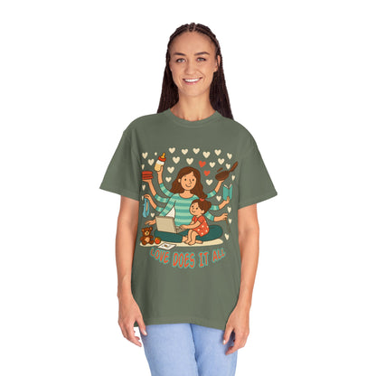 Love Does It All Garment-Dyed T-shirt - Perfect Gift for Moms