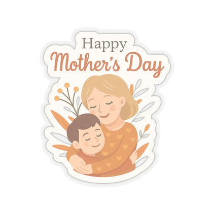 Happy Mother's Day Kiss-Cut Stickers - Perfect for Gifts and Celebrations